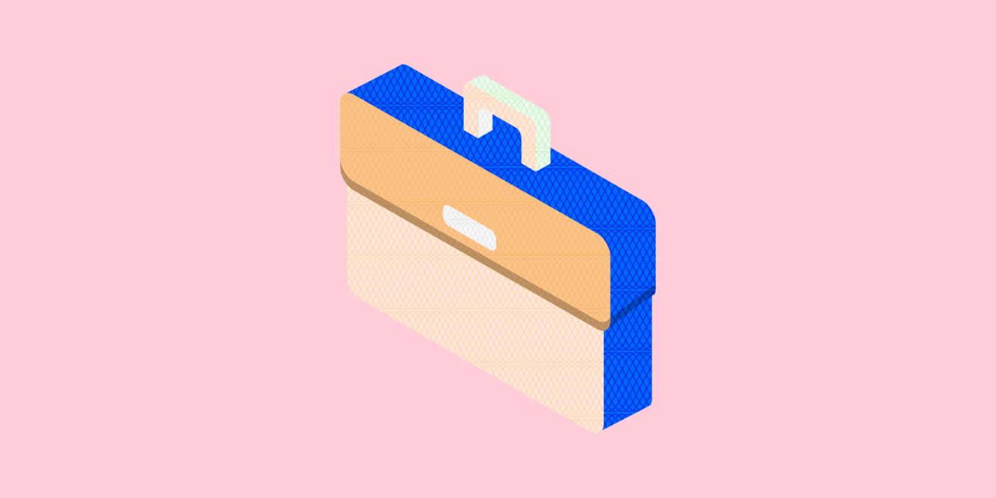 Briefcase illustration